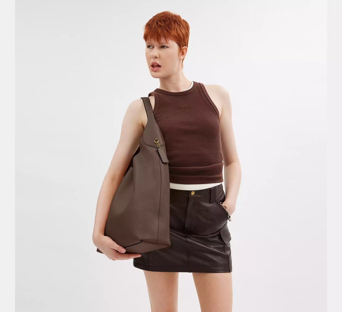 Brooklyn Leather Shoulder Bag